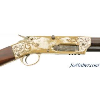Special High Grade Engraved Robinson Model 1872 Repeating Rifle by Adirondack Firearms Co.