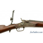 Very Rare Published Breech-Loading Centerfire Target Rifle by J.D. Wilkinson of Plattsburgh, NY