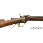Extremely Rare Rotary Disk Breech Single-Shot Rifle by J.D. Wilkinson of Plattsburgh, NY