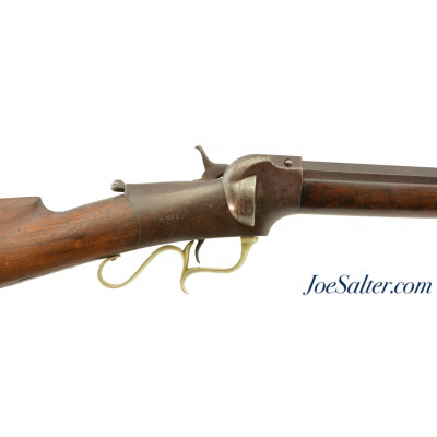 Extremely Rare Rotary Disk Breech Single-Shot Rifle by J.D. Wilkinson of Plattsburgh, NY