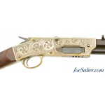 High Grade Engraved Robinson Model 1872 Repeating Rifle by Adirondack Firearms Co.