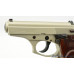 Bersa Thunder 380 Semi-Auto Pistol Boxed  Satin Nickel Finish Walnut Grips 