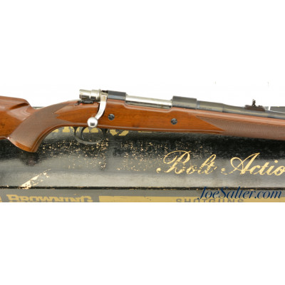 LNIB Belgian Browning Safari Grade Bolt Action Rifle 338 Win Mag 1971