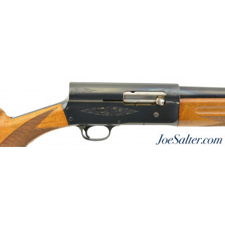Belgian Browning Auto 5 Shotgun 12 GA Blonde Wood Round Knob 1965 C&R