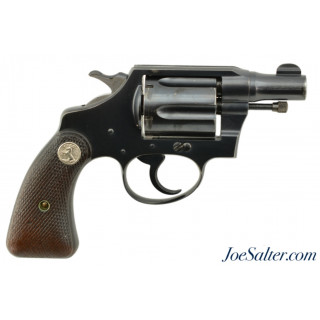 Colt Pre-War Detective Special 1st Issue Revolver 1934