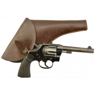 WW1 British Colt New Service Revolver w/ Holster