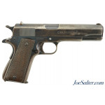 Pre-War Colt Government Model Commercial Pistol 1931