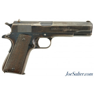 Pre-War Colt Government Model Commercial Pistol 1931