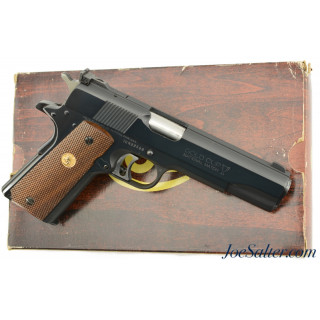 Excellent Colt Gold Cup National Match Series 70 Pistol with Box