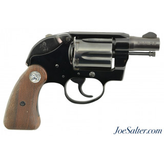 Exceptional Colt Cobra 1st Issue Revolver With Factory Hammer Shroud