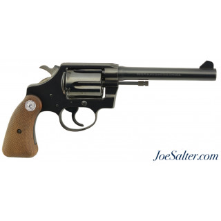  Excellent Colt Police Positive Special Revolver 38 SPL 5 Inch 1974