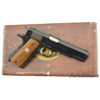 Fine Colt Series 70 Government Model Pistol with Box