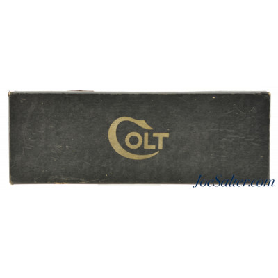 Original Early Colt SAA Second generation Box and Papers (1956)