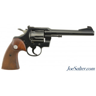 Excellent Colt Officers Model Match Revolver 38 Special Mfg 1960 C&R