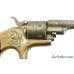 Antique Engraved Colt Open Top Pocket 22 RF Revolver Built 1875