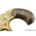 Antique Engraved Colt Open Top Pocket 22 RF Revolver Built 1875
