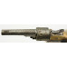 Antique Engraved Colt Open Top Pocket 22 RF Revolver Built 1875