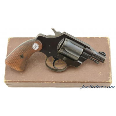 Colt Detective Special 2nd Issue Revolver in Original Box 1953