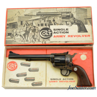 Exceptional Colt New Frontier Revolver with Stagecoach Box