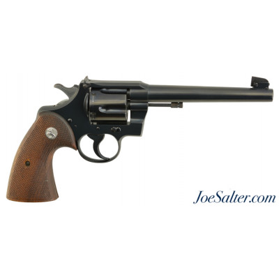 Colt Officers Model Third Issue Heavy Barrel Revolver