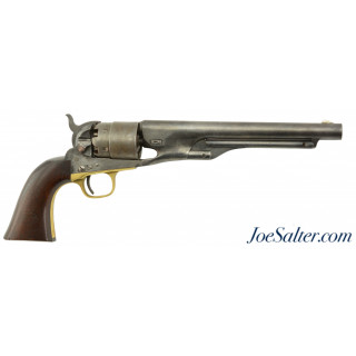 Civil War US Colt Model 1860 Army Four-Screw Frame Revolver Built in 1861