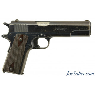 WW1 Colt Commercial Model 1911 Pistol (1914 Canadian Purchase)