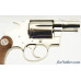 Excellent Colt Cobra 1st Issue Revolver in Nickel Built in 1962