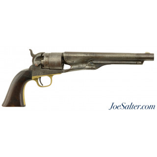 Civil War US Colt Model 1960 Army Revolver Made in 1862