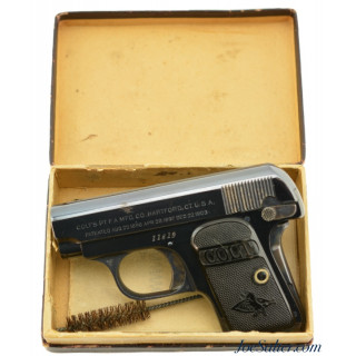 Excellent Pre-WW1 Colt Model 1908 Vest Pocket Pistol w/ Original Box