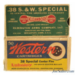 Vintage .38 Special Lot 94 Rounds Western & Remington