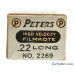 Peters High Velocity 22 Long “FILMKOTE” Kings Mills Full Box 1934 Issues