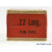 Sealed! Peters 22 Long Ammo 1897 Half-Split Issue Excellent 