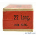 Sealed! Peters 22 Long Ammo 1897 Half-Split Issue Excellent 