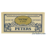 Excellent Peters Antique Box Series 1977 “Victor” Hi-Speed 22 LR Full 