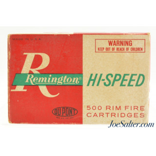 Vintage Remington 22 Short Hi-Speed Kleanbore 450rnds