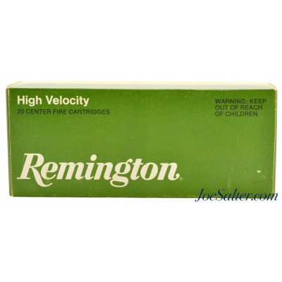 Remington 221 Rem. Fire Ball Ammo 50 GR PTD Soft-Point 20 Rounds