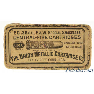 Full Sealed! Box UMC 38 S&W Special Smokeless 158 Grain Ammo