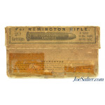  Rare UMC 38-50 Remington Hepburn Black Powder Ammo Partial Box 17 Rounds