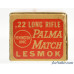 Remington Palma Match 22 LR Ammunition 1928 Issue “VEEZ 40” Code