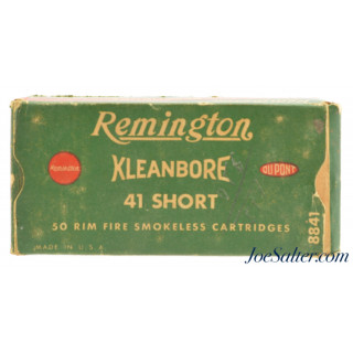Remington Kleanbore 41 Short Rim Fire Ammunition Full Box 50 Rds