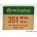  Remington 351 Win SL Ammunition 50 Rounds 180 Grain SP Bullets