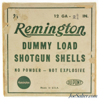 Vintage Remington 12ga 2 3/4" Dummy Load Shotgun Shells 