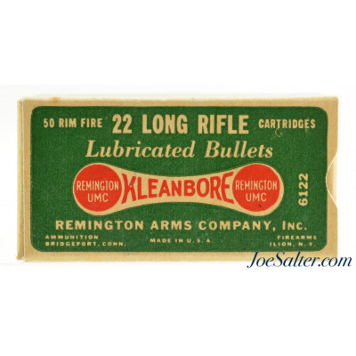 Brick Fresh Rem-UMC 1930 Issue  "Dog Bone Kleanbore" Lubricated 22 LR