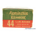 Post WWII Remington Kleanbore 44 S&W Russian Ammunition Full Box 246 Gr