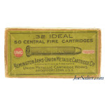 Rare Full Box 32 Ideal Black Powder Ammo Rem-UMC 50 Rounds