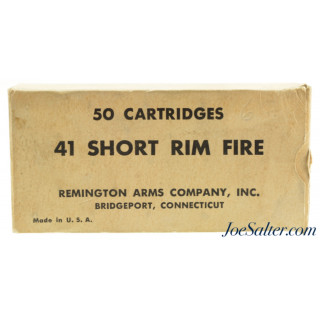  Full Box Remington 41 Short Rim Fire Ammo 50 Rounds 