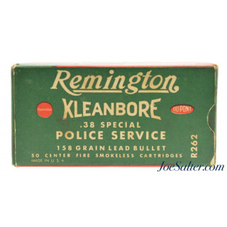  Full Box Remington Kleanbore 38 Spl Police Service Ammo 158 Gr lead