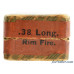 Full Box UMC 38 Long Rim Fire Black Powder Ammo “Fabric” Box 