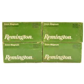 Remington 5mm Magnum 38 grain Power-Lokt HP Rimfire Ammo 178 rnds.