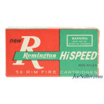 Remington Hi Speed 22 Short Hollow Point Ammo 1962 Red & Green Issue